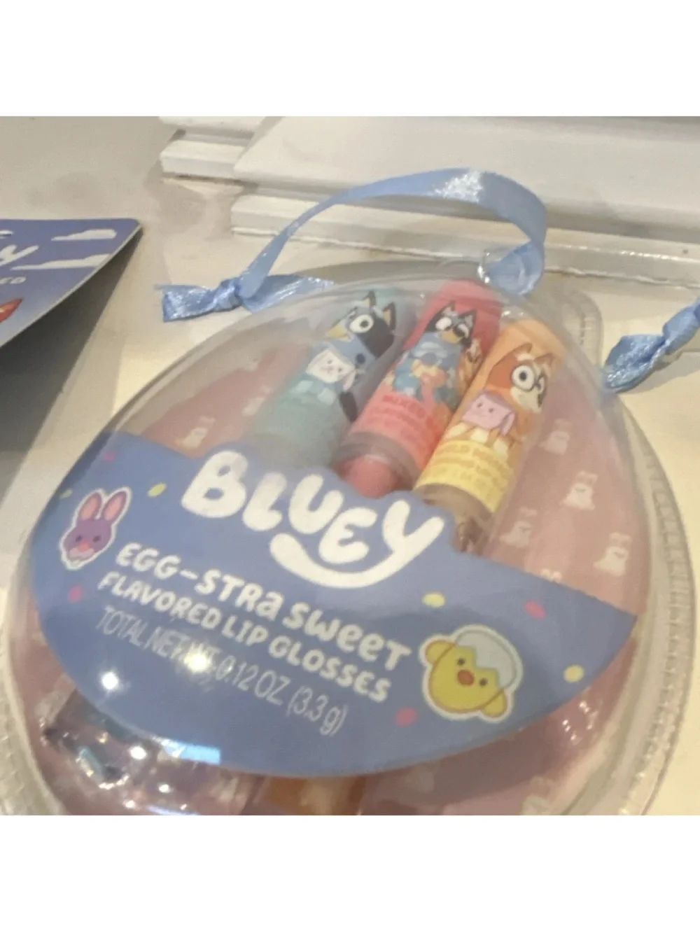 Bluey Assorted Flavors Lip Gloss & Lip Balm Sets Mixed Berry, Mango, Mint
